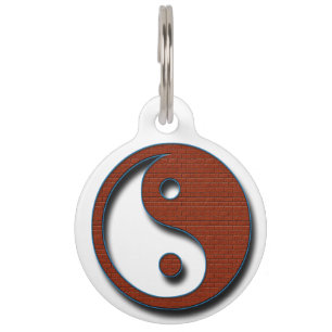 Yin Yang durch Shirley Taylor Tiernamensmarke