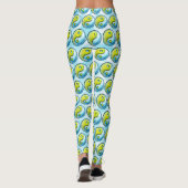 Yin-Yang Earth Krawatte Dye Leggings (Rückseite)