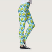 Yin-Yang Earth Krawatte Dye Leggings (Rechts)