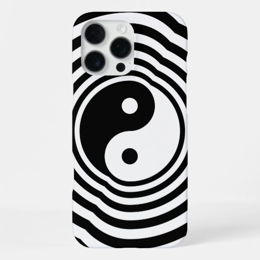 Yin Yang Echos iPhone Hülle (Rückseite)