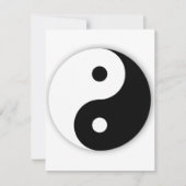 Yin Yang Einladungen (Vorderseite)