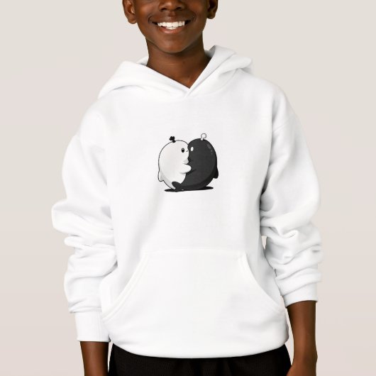 Yin Yang Embrace Hoodie (Vorderseite)