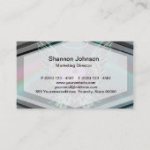 Yin Yang, Engels-Flügel und Herz Visitenkarte (Rückseite)