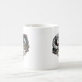 Yin Yang Entwurf Kaffeetasse (Mittel)