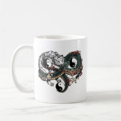 Yin Yang Entwurf Kaffeetasse (Links)