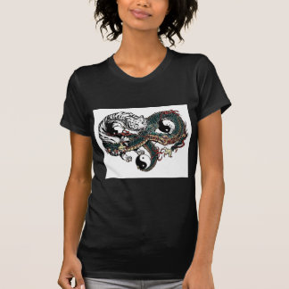 Yin Yang Entwurf T-Shirt