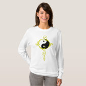 Yin Yang Entwurfs-T - Shirt (Vorne ganz)