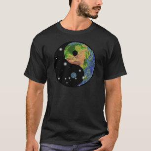 Yin Yang Erddunkelheits-T - Shirt