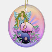 Yin Yang fairy Keramik Ornament (Links)