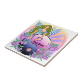 Yin Yang Fee Fliese (Seite)