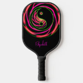 Yin Yang Fire Pickleball Paddle (Vorderseite)