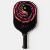 Yin Yang Fire Pickleball Paddle (Rückseite)