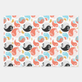 Yin Yang Fisch Geschenkpapier Set (Vorderseite 3)