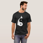 Yin-Yang Fische T-Shirt (Vorne ganz)