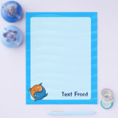 Yin Yang Fish Cartoon Flyer (Einzeln)