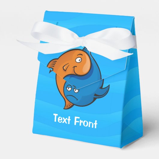 Yin Yang Fish Cartoon Geschenkschachtel (Vorderseite)