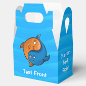 Yin Yang Fish Cartoon Geschenkschachtel (Geöffnet)