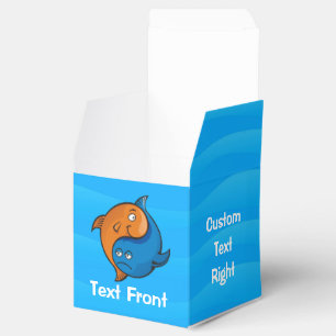 Yin Yang Fish Cartoon Geschenkschachtel