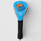 Yin Yang Fish Cartoon Golf Headcover (Vorderseite)