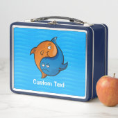 Yin Yang Fish Cartoon Metall Brotdose (Beispiel)
