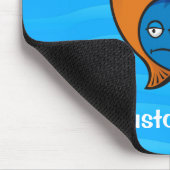 Yin Yang Fish Cartoon Mousepad (Ecke)
