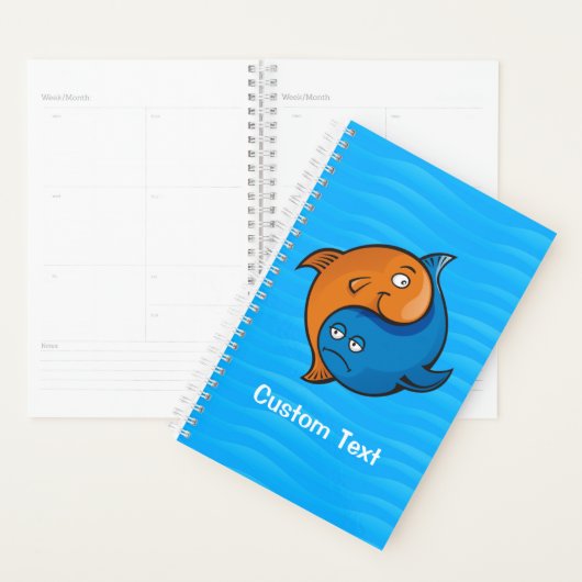 Yin Yang Fish Cartoon Planer (Anzeige)