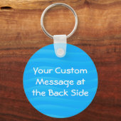 Yin Yang Fish Cartoon Schlüsselanhänger (Rückseite)