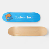 Yin Yang Fish Cartoon Skateboard (Horizontal)