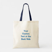 Yin Yang Fish Cartoon Tote Tag Tragetasche (Rückseite)