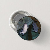 Yin Yang Fish Foto Button (Vorne & Hinten)