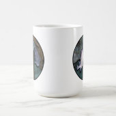 Yin Yang Fish Foto Kaffee Tasse (Mittel)