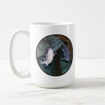 Yin Yang Fish Foto Kaffee Tasse