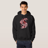 Yin Yang Fish Hoodie (Vorne ganz)