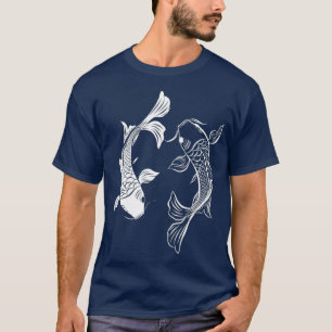 Yin Yang Fish Koi Fish T-Shirt