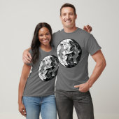 Yin Yang Fish Koi Fish T-Shirt (Unisex)