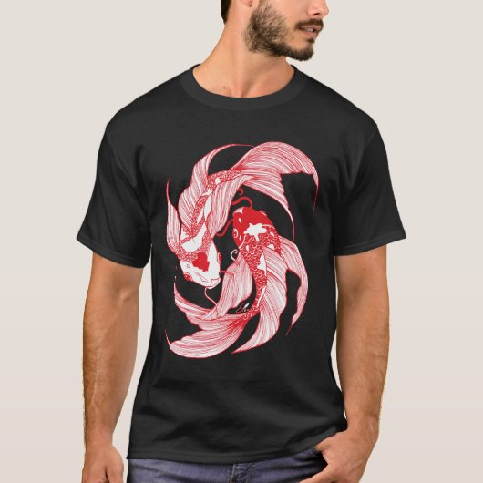 Yin Yang Fish T-Shirt (Vorderseite)