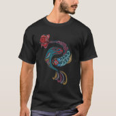Yin Yang Fish Unisex T - Shirt (Vorderseite)