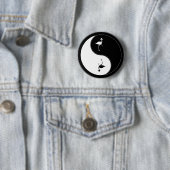 Yin Yang Flamingo Button (Beispiel)
