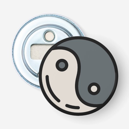 Yin-Yang Flaschenöffner (Vorderseite)