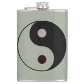 Yin Yang Flask Flachmann (Vorderseite)