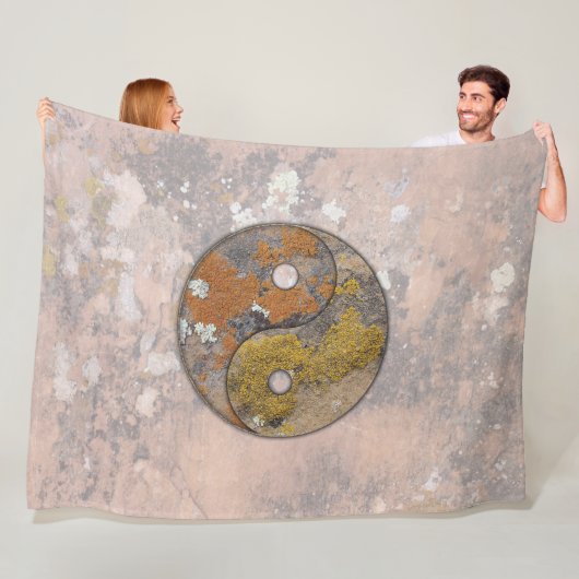Yin Yang Fleecedecke (Beispiel)