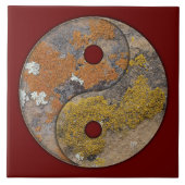 Yin Yang Fliese (Vorderseite)