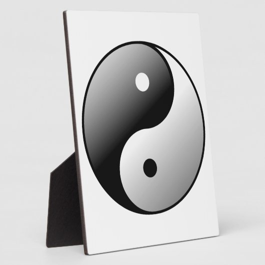 Yin Yang Fotoplatte (Seite)