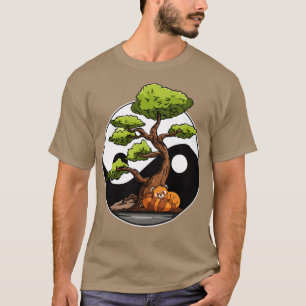 Yin Yang Fox Taoist Tao Taoismus T-Shirt