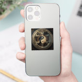 Yin Yang Friedenszeichen Aufkleber (Telefon)