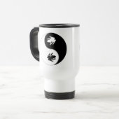 Yin Yang Frosch Reisebecher (Vorderseite Links)