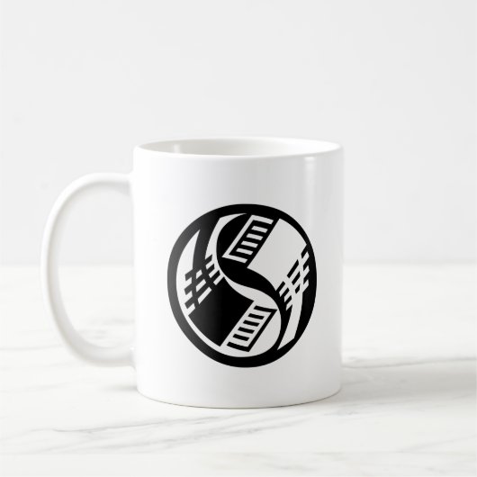 Yin Yang Geek Tech Kaffeetasse (Links)