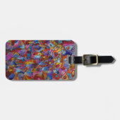 Yin Yang Gepäckanhänger (Vorderseite horizontal)