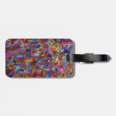 Yin Yang Gepäckanhänger (Rückseite horizontal)