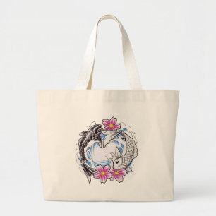 Yin Yang Geschenk Jumbo Stoffbeutel